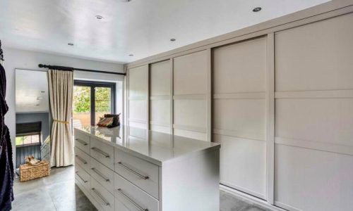 Shaker Cashmere 5 Door Wardobe Bespoke Island