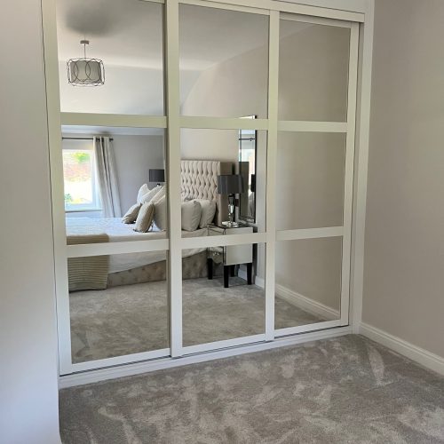 thumbnail_Shaker White Premium White Plain Mirror 2 Split