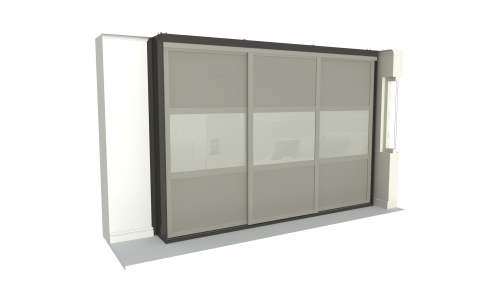 Uneven bay widths