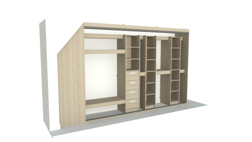 Auto Trig Small Shelf with Pelmet - Image 2