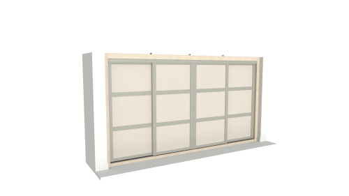 Red depth height interior