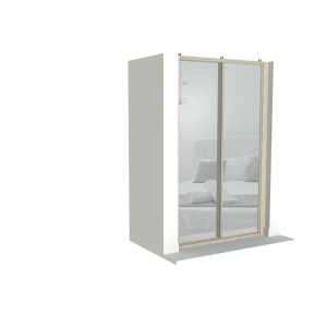 Test of W-W with shelf and rail