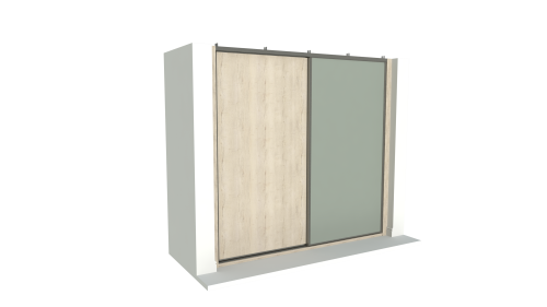 Full Width Unit In Split Interiors - Not BoM'ing Out