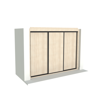 Test Drawer Support shelf depth