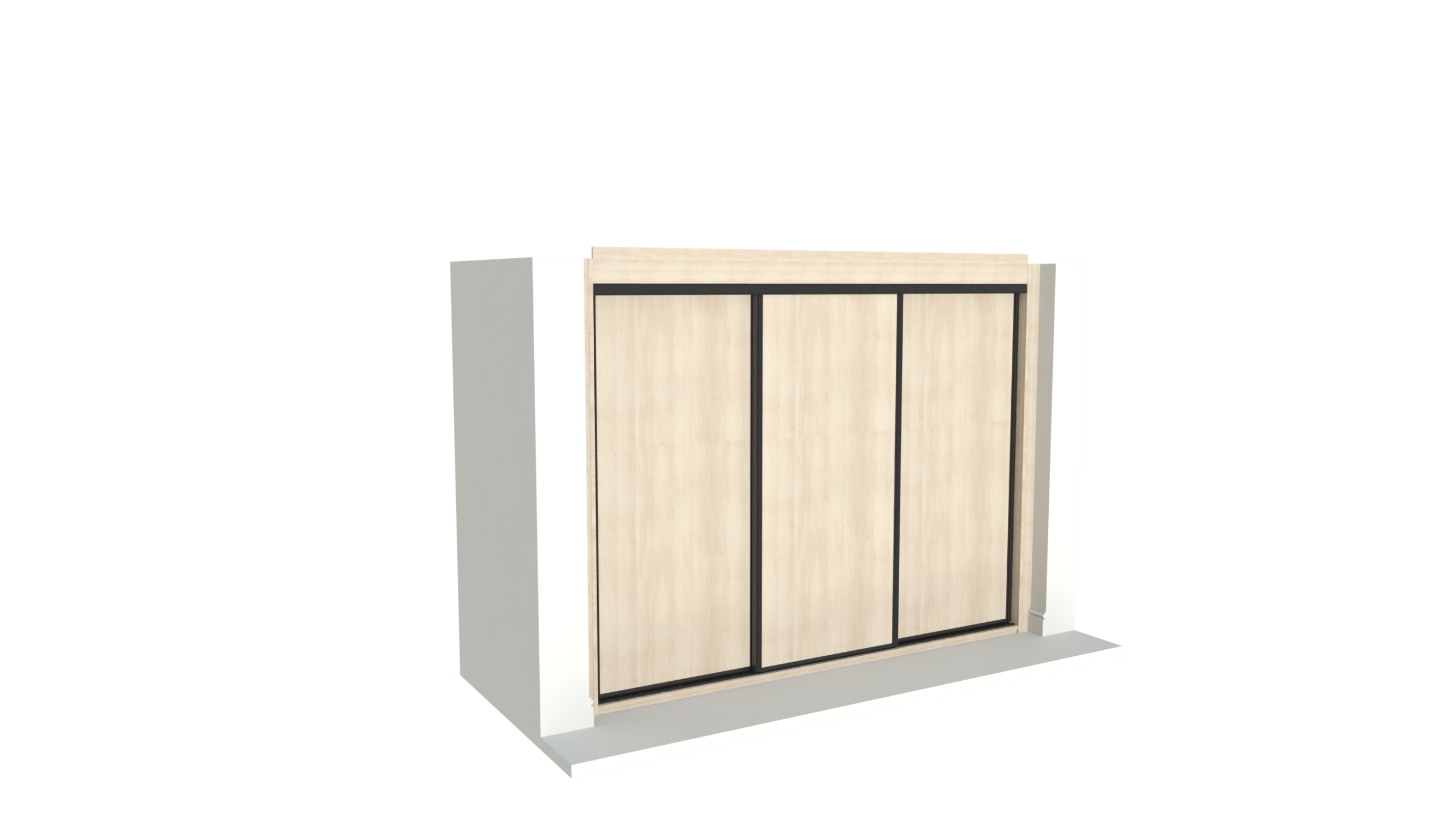 Test Drawer Support shelf depth