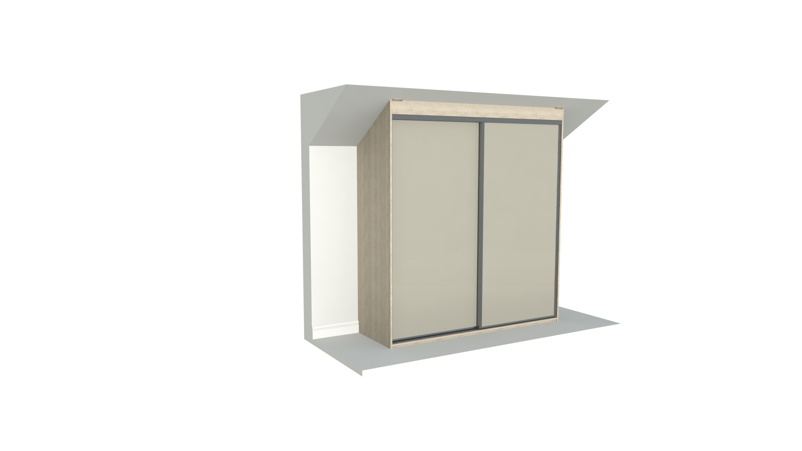 Ceiling Batten - Extending beyond front