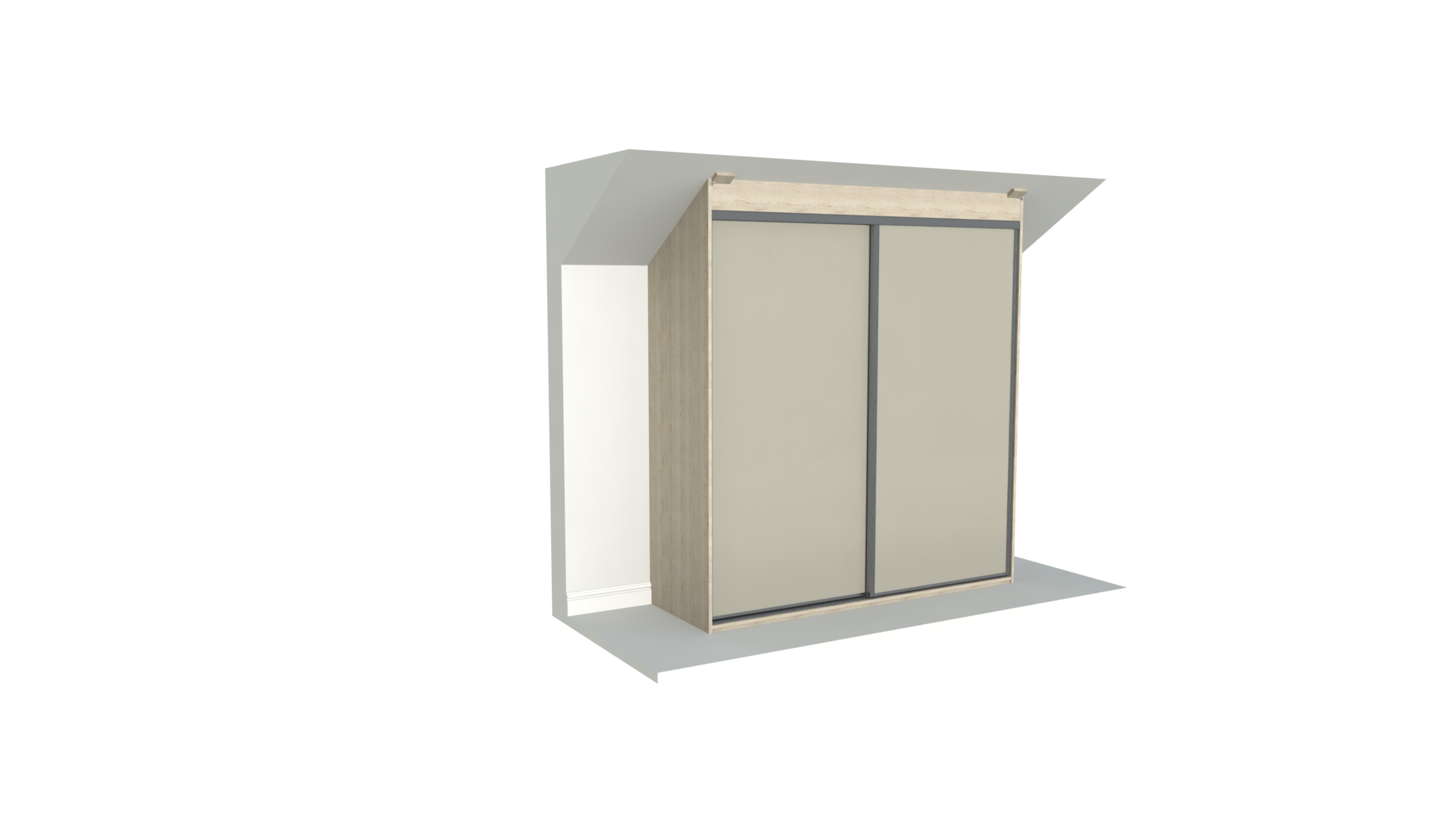 Ceiling Batten - Slope Extending Past Front Test 2