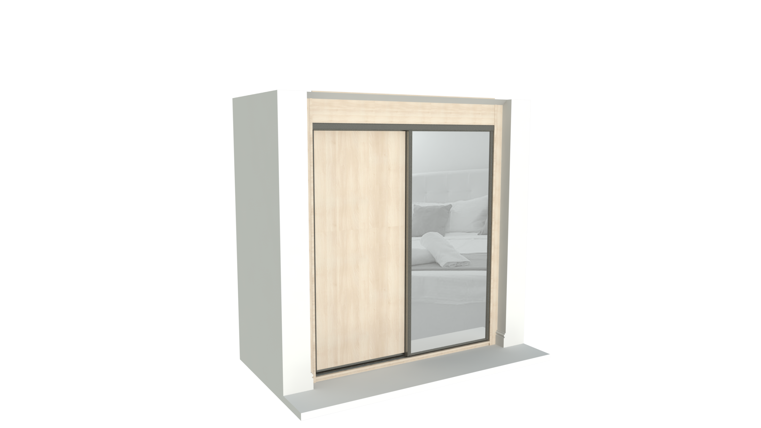 Bedroom - backslope area