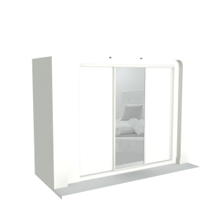 Drawer bulkhead wardrobe