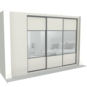 Closed corner - back wall