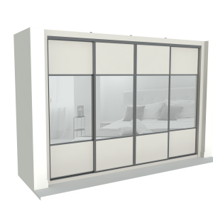 Closed corner - back wall
