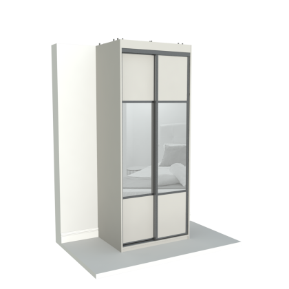 Closed corner - back wall