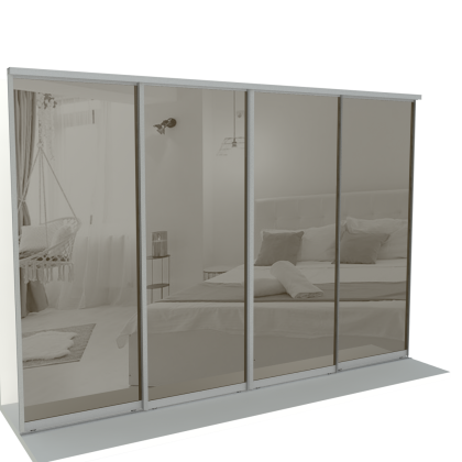 Clear Glass Doors